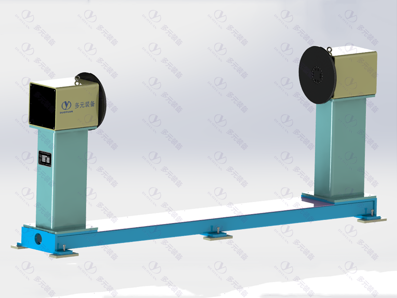 Single-axis H-type displacement machine